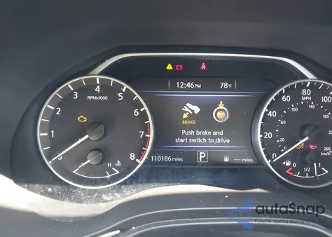 2017 Nissan Maxima 3.5 S z USA, uszkodzony, nr VIN 1N4AA6AP6HC438795